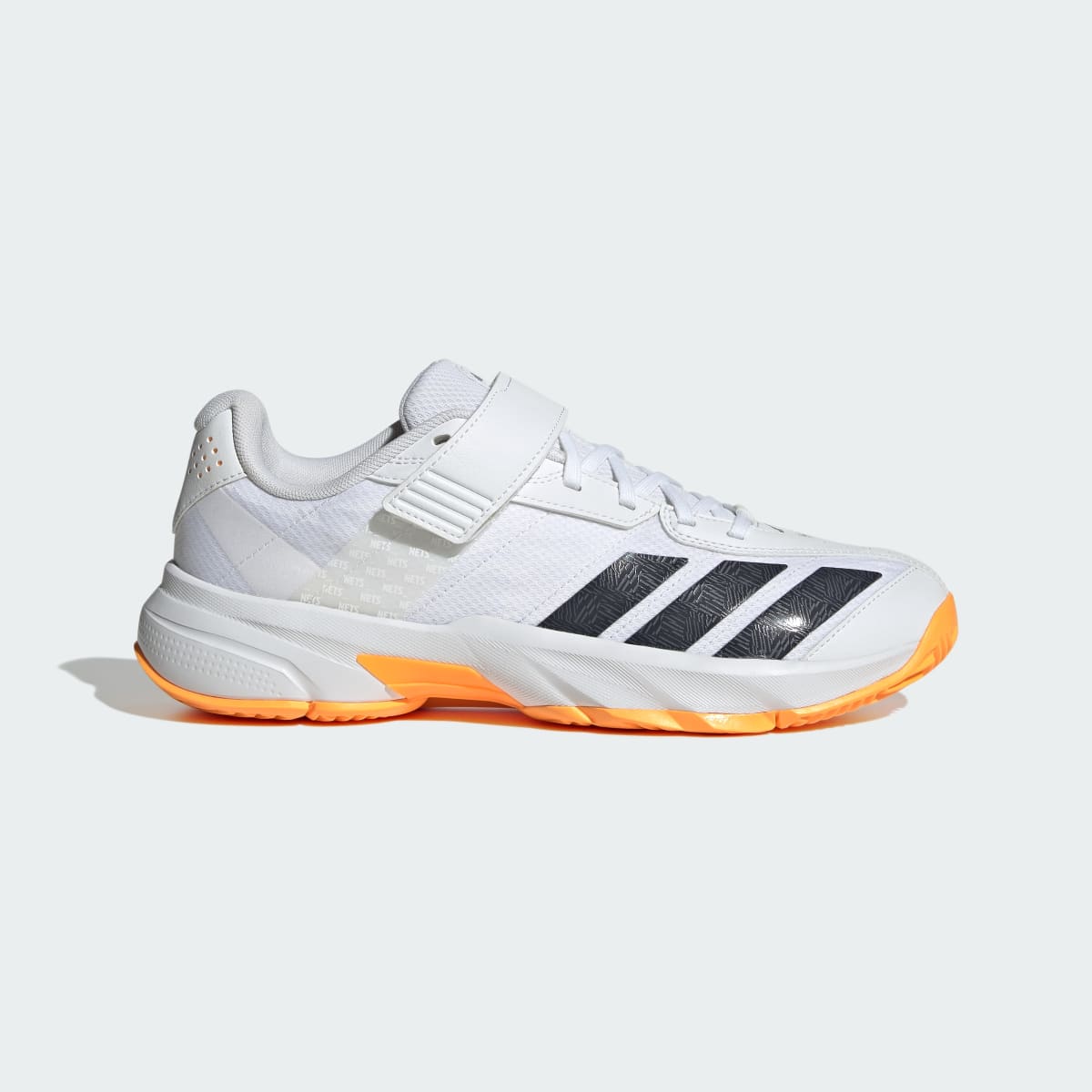 Adidas Men's 22YDS NETS Shoes - Cloud White / Aurora Onix / Lucid Tangerine - Image 1