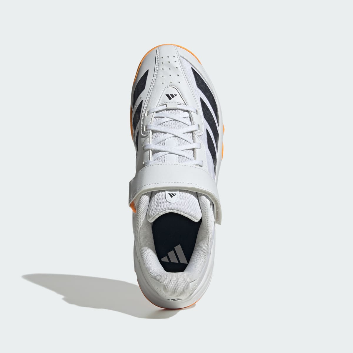 Adidas Men's 22YDS NETS Shoes - Cloud White / Aurora Onix / Lucid Tangerine - Image 2