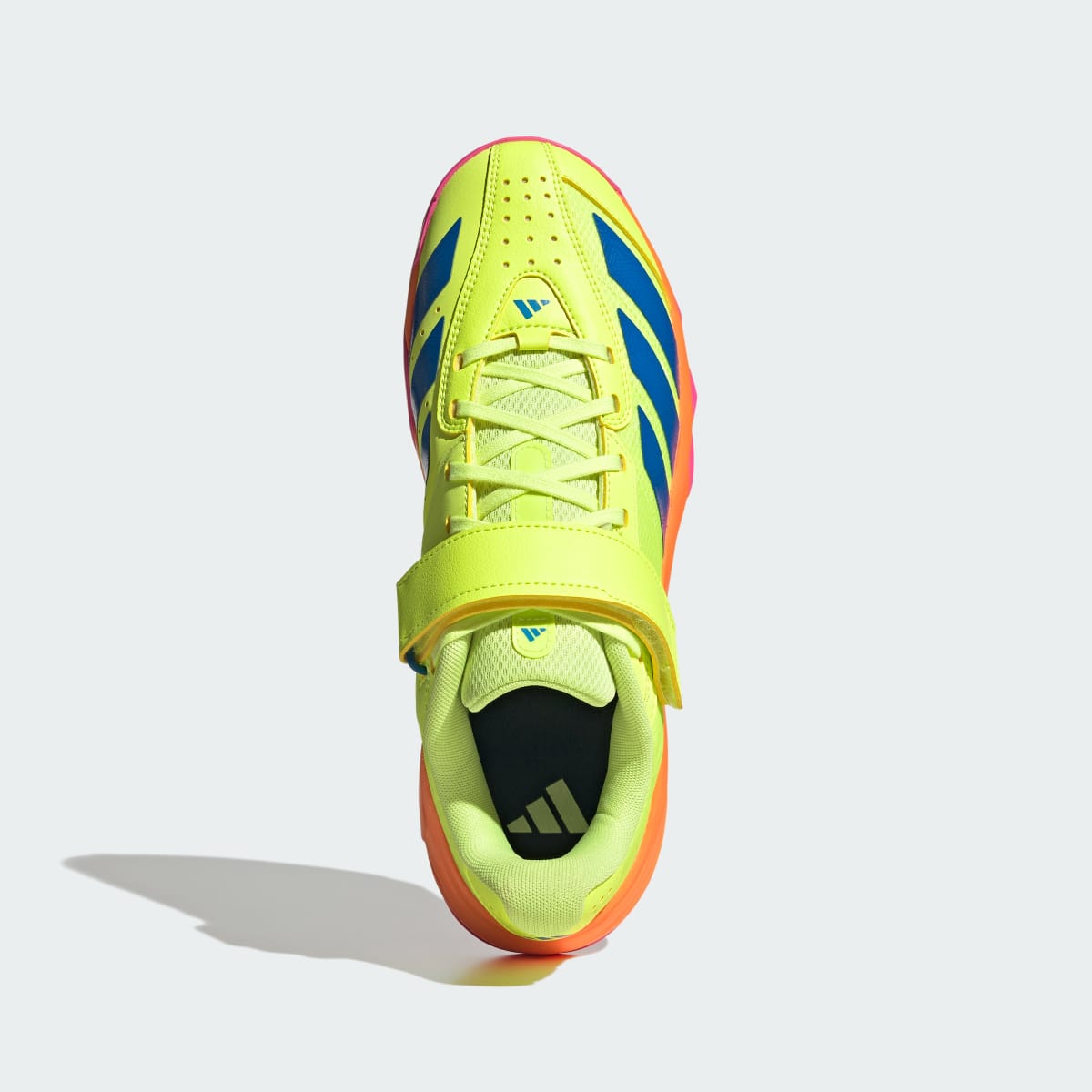 Adidas Men's 22YDS NETS Shoes - Hi-Res Yellow / Bright Royal / Lucid Pink - Image 2