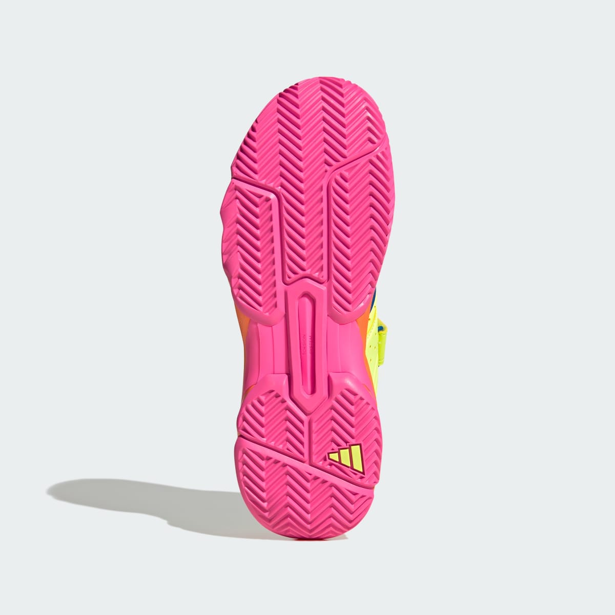 Adidas Men's 22YDS NETS Shoes - Hi-Res Yellow / Bright Royal / Lucid Pink - Image 3