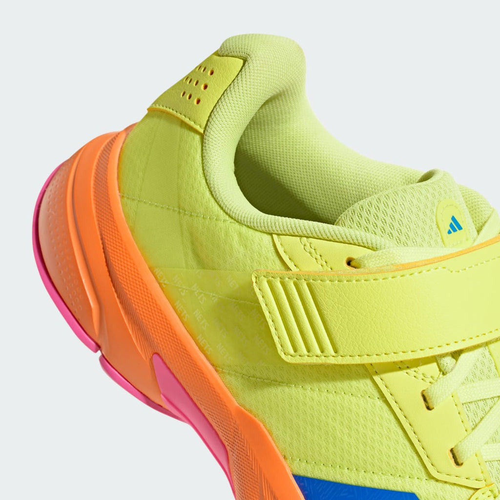 Adidas Men's 22YDS NETS Shoes - Hi-Res Yellow / Bright Royal / Lucid Pink - Image 7