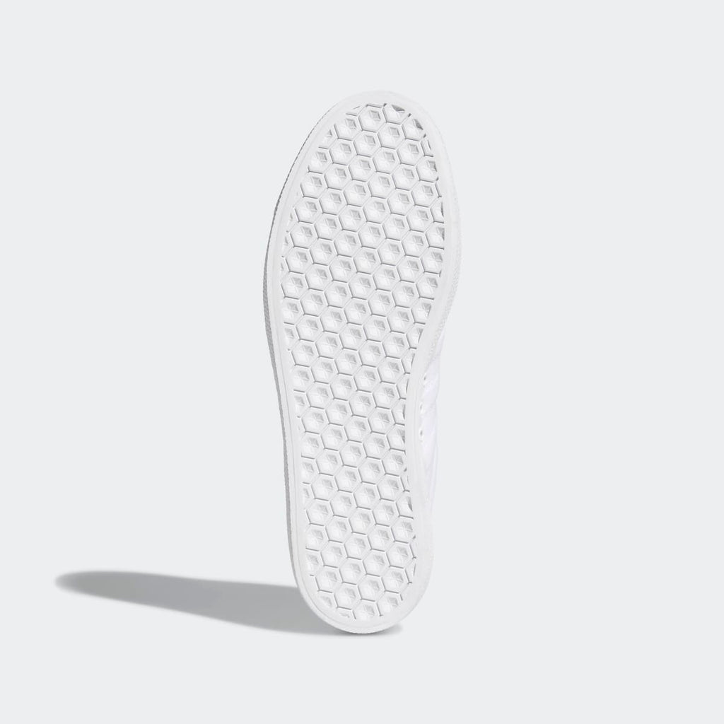 Adidas Men's 3MC Vulc Shoes - Cloud White / Cloud White / Gold Metallic - Image 4