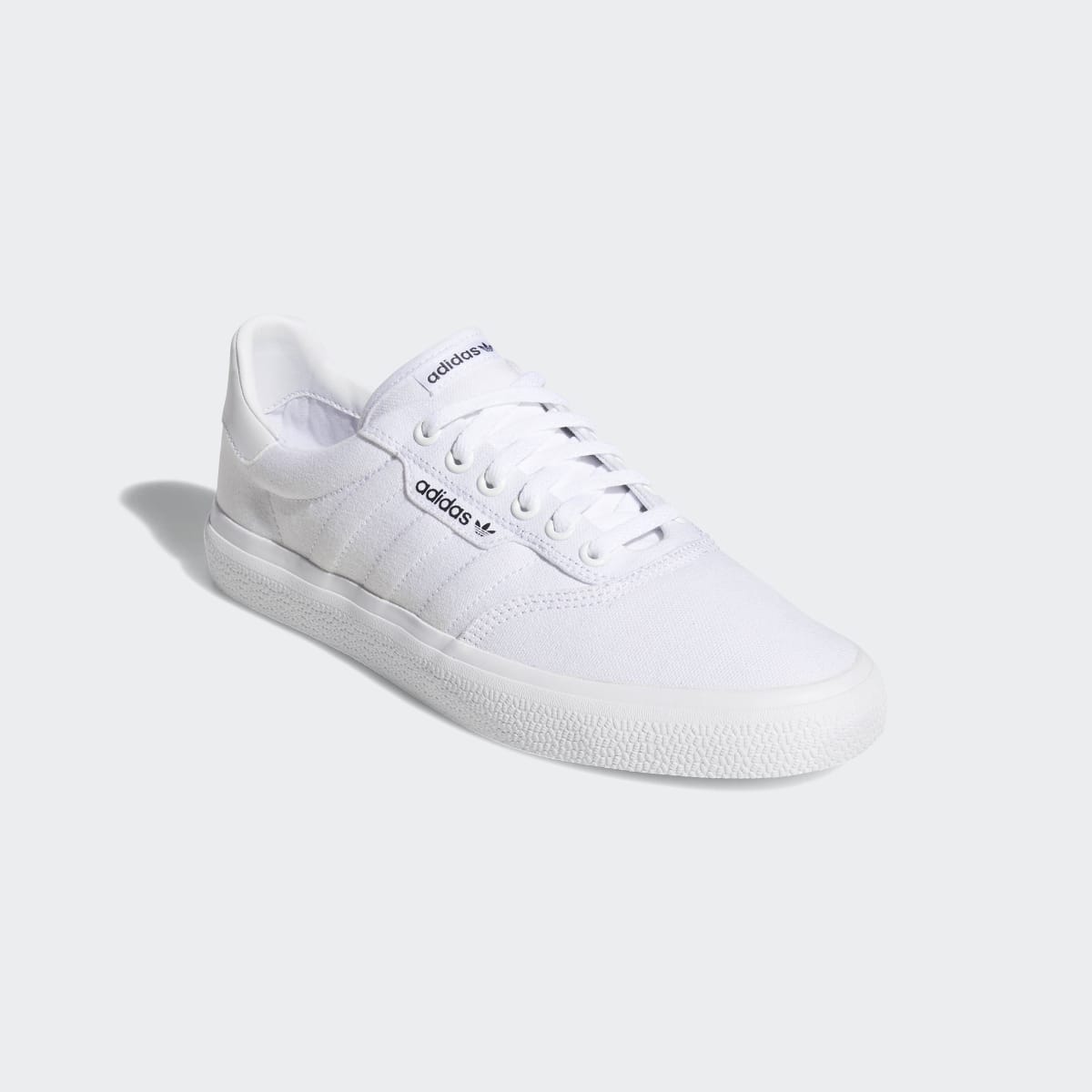 Adidas Men's 3MC Vulc Shoes - Cloud White / Cloud White / Gold Metallic - Image 5