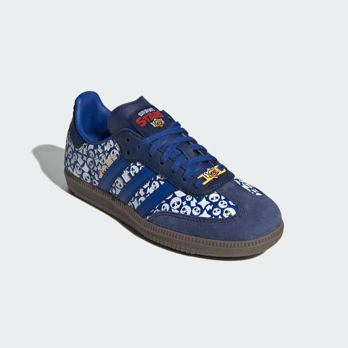 Adidas Kids' ADIDAS BRAWL STARS SAMBA OG SHOES - Royal Blue / Royal Blue / Dark Blue - Image 4