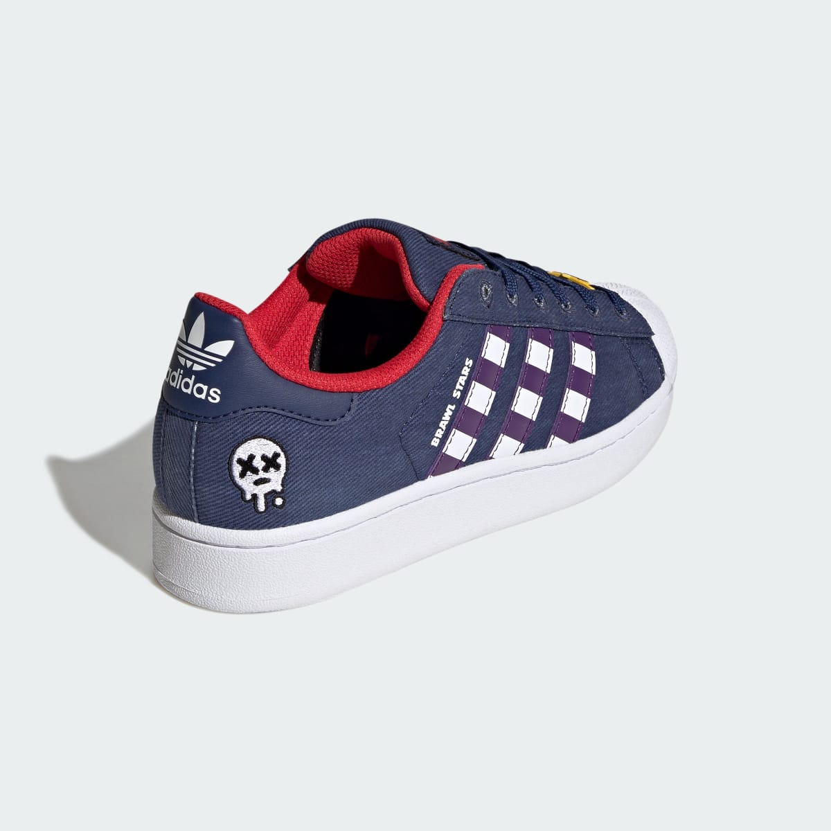 Adidas Kids' ADIDAS BRAWL STARS SUPERSTAR II SHOES - Dark Blue / Violet / Cloud White - Image 5