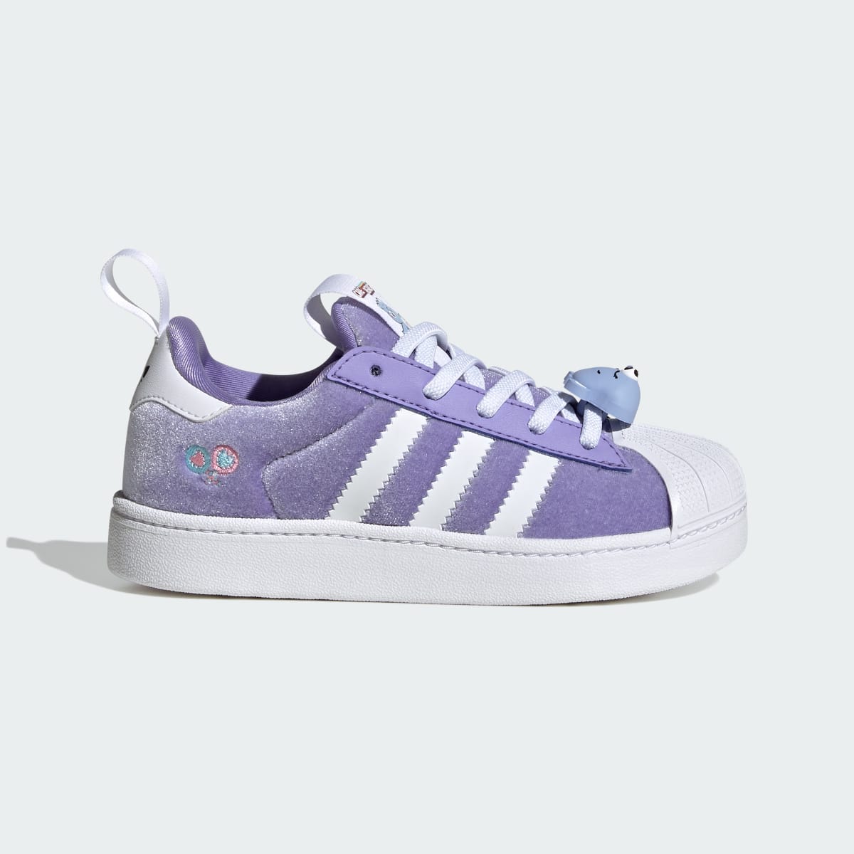 Adidas Kids' ADIDAS CARE BEARS SUPERSTAR QUICKON SHOES - Light Purple / Cloud White / Core Black - Image 1
