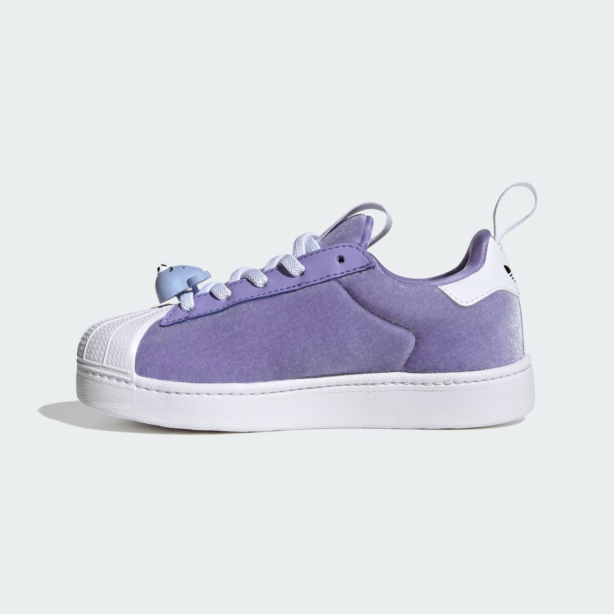 Adidas Kids' ADIDAS CARE BEARS SUPERSTAR QUICKON SHOES - Light Purple / Cloud White / Core Black - Image 6