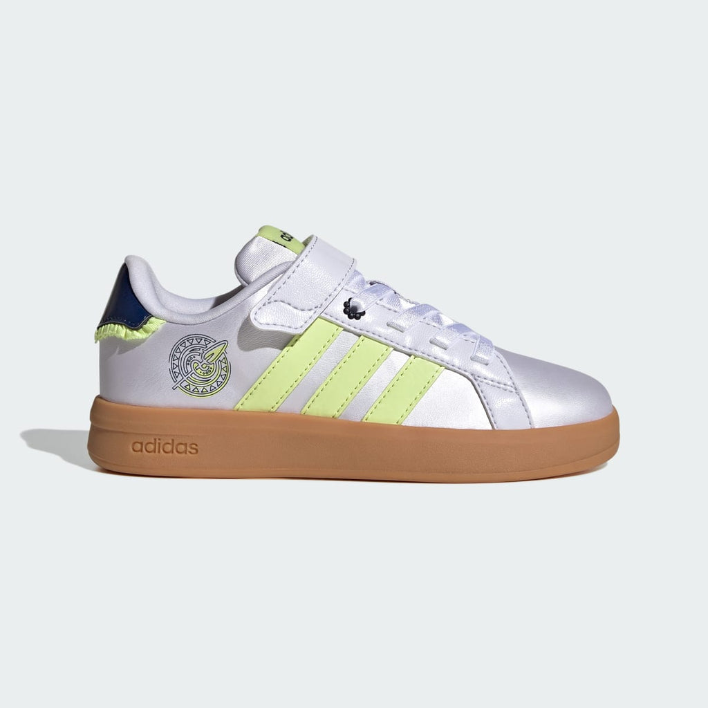 Adidas Kids' ADIDAS DISNEY GRAND COURT 3.0 SHOES CHILDREN - Frozen Purple / Semi Frozen Lemon / Gum - Image 1