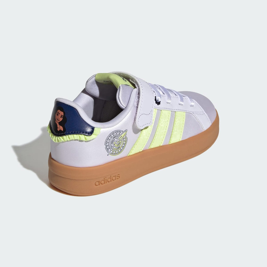Adidas Kids' ADIDAS DISNEY GRAND COURT 3.0 SHOES CHILDREN - Frozen Purple / Semi Frozen Lemon / Gum - Image 5