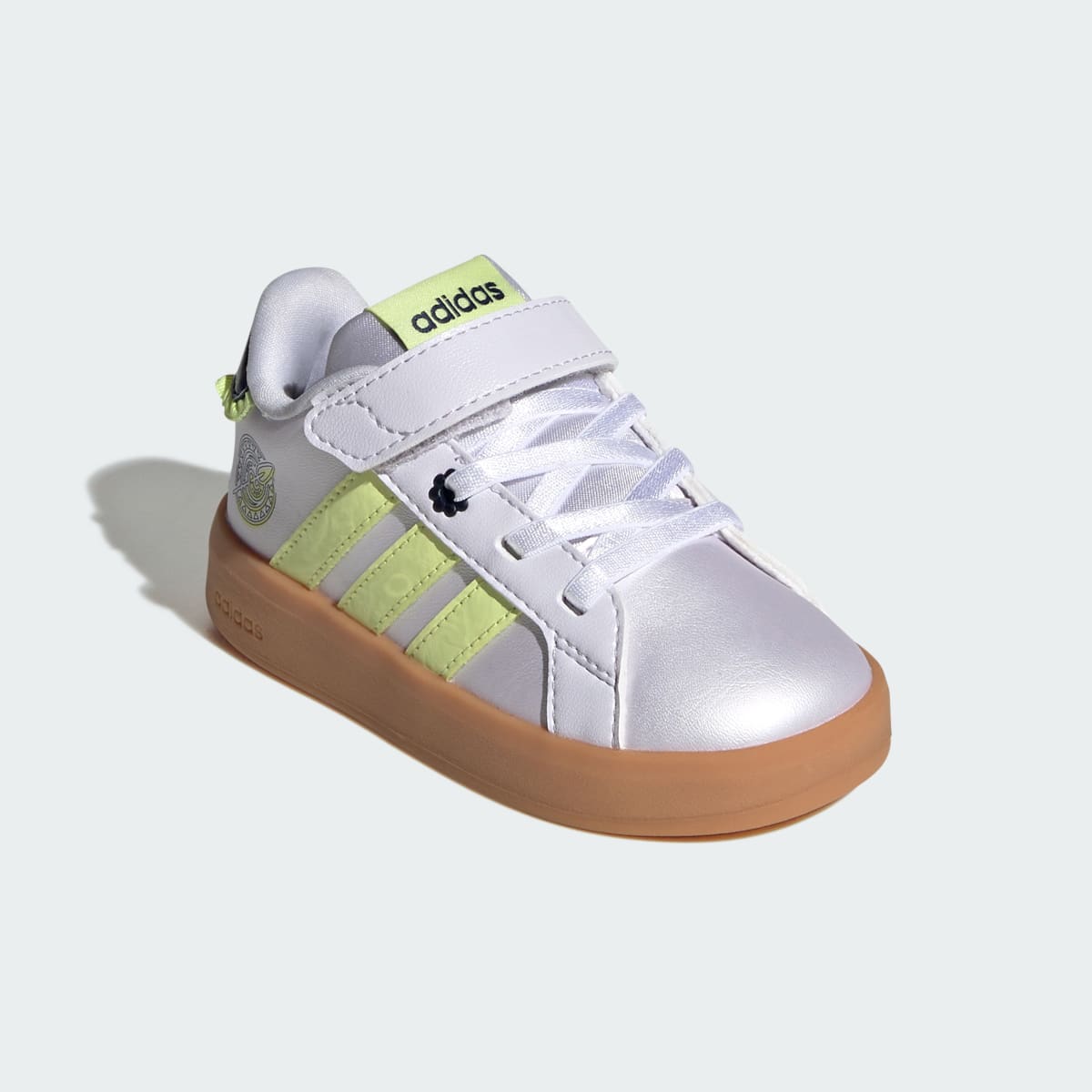 Adidas Kids' ADIDAS DISNEY GRAND COURT 3.0 SHOES INFANTS - Frozen Purple / Semi Frozen Lemon / Gum - Image 6