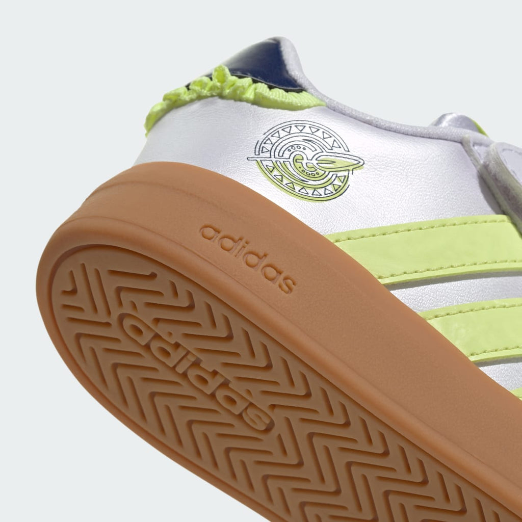 Adidas Kids' ADIDAS DISNEY GRAND COURT 3.0 SHOES INFANTS - Frozen Purple / Semi Frozen Lemon / Gum - Image 10