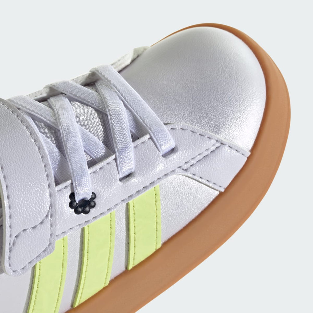 Adidas Kids' ADIDAS DISNEY GRAND COURT 3.0 SHOES INFANTS - Frozen Purple / Semi Frozen Lemon / Gum - Image 11