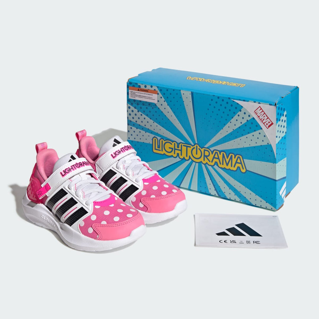 Adidas Kids' ADIDAS DISNEY LIGHTORAMA MINNIE MOUSE SHOES CHILDREN - Bliss Pink / Core Black / Lucid Pink - Image 10