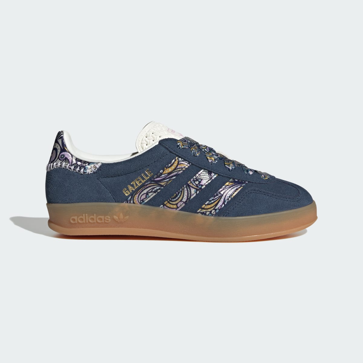 Adidas Kids' ADIDAS LIBERTY GAZELLE INDOOR SHOES - Night Indigo / Orchid Fusion / Gum - Image 1