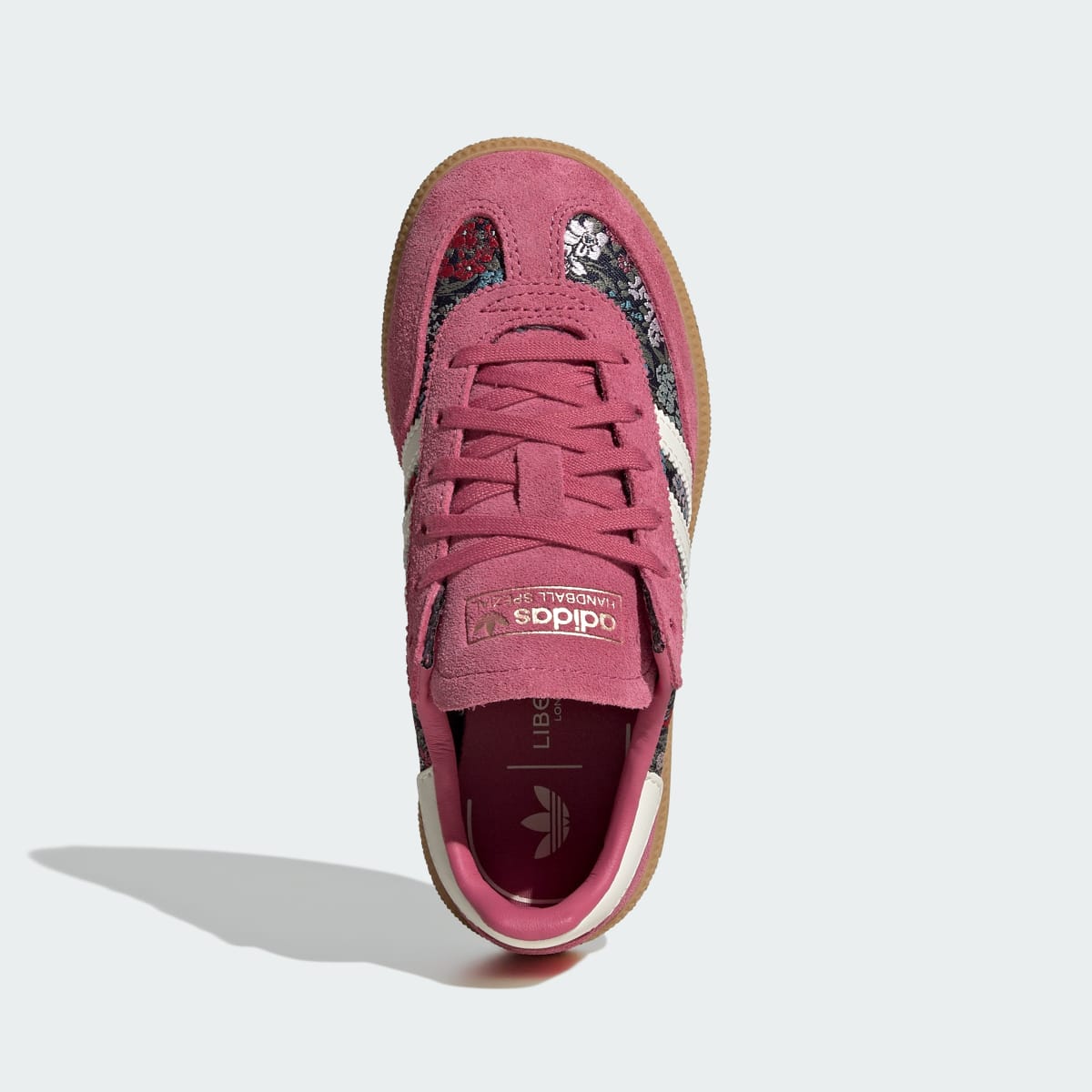 Adidas Kids' ADIDAS LIBERTY HANDBALL SPEZIAL LACE SHOES - Equipment Red / Cream White / Gum - Image 2