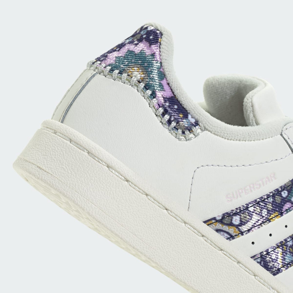 Adidas Kids' ADIDAS LIBERTY LONDON ADIDAS SUPERSTAR II COMFORT CLOSURE SHOES - Core White / Orchid Fusion / Gum - Image 10