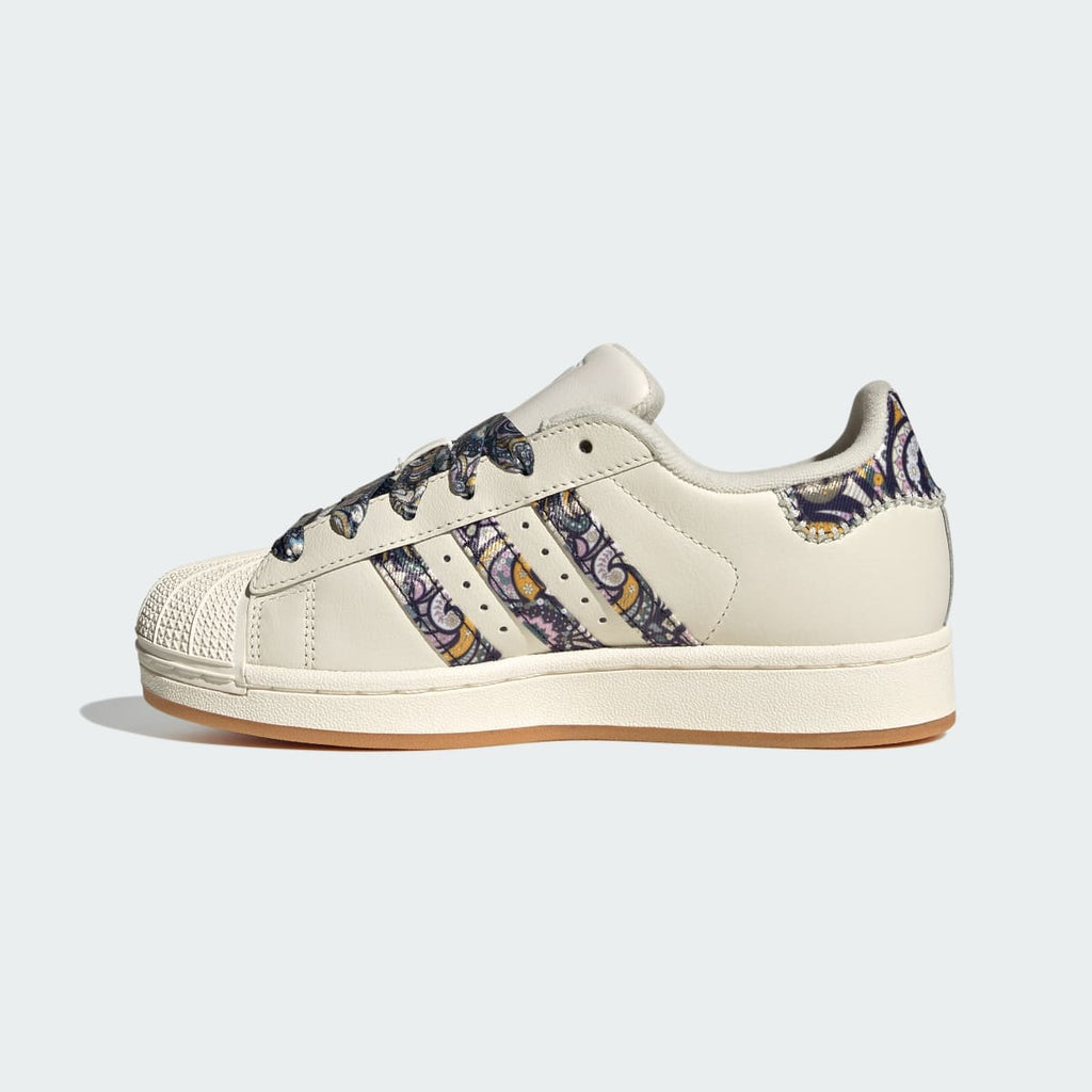 Adidas Kids' ADIDAS LIBERTY LONDON SUPERSTAR II SHOES - Core White / Orchid Fusion / Gum - Image 7