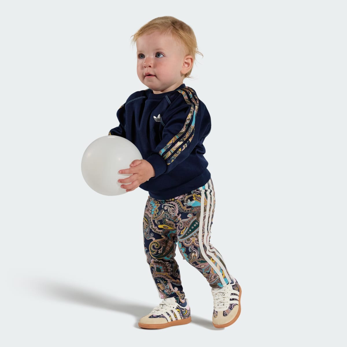 Adidas Kids' ADIDAS LIBERTY SAMBA OG COMFORT CLOSURE ELASTIC LACE SHOES - Core White / Orchid Fusion / Gum - Image 4