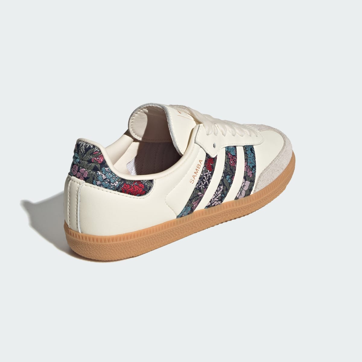 Adidas Kids' ADIDAS LIBERTY SAMBA OG SHOES - Cream White / Supplier Colour / Talc - Image 5
