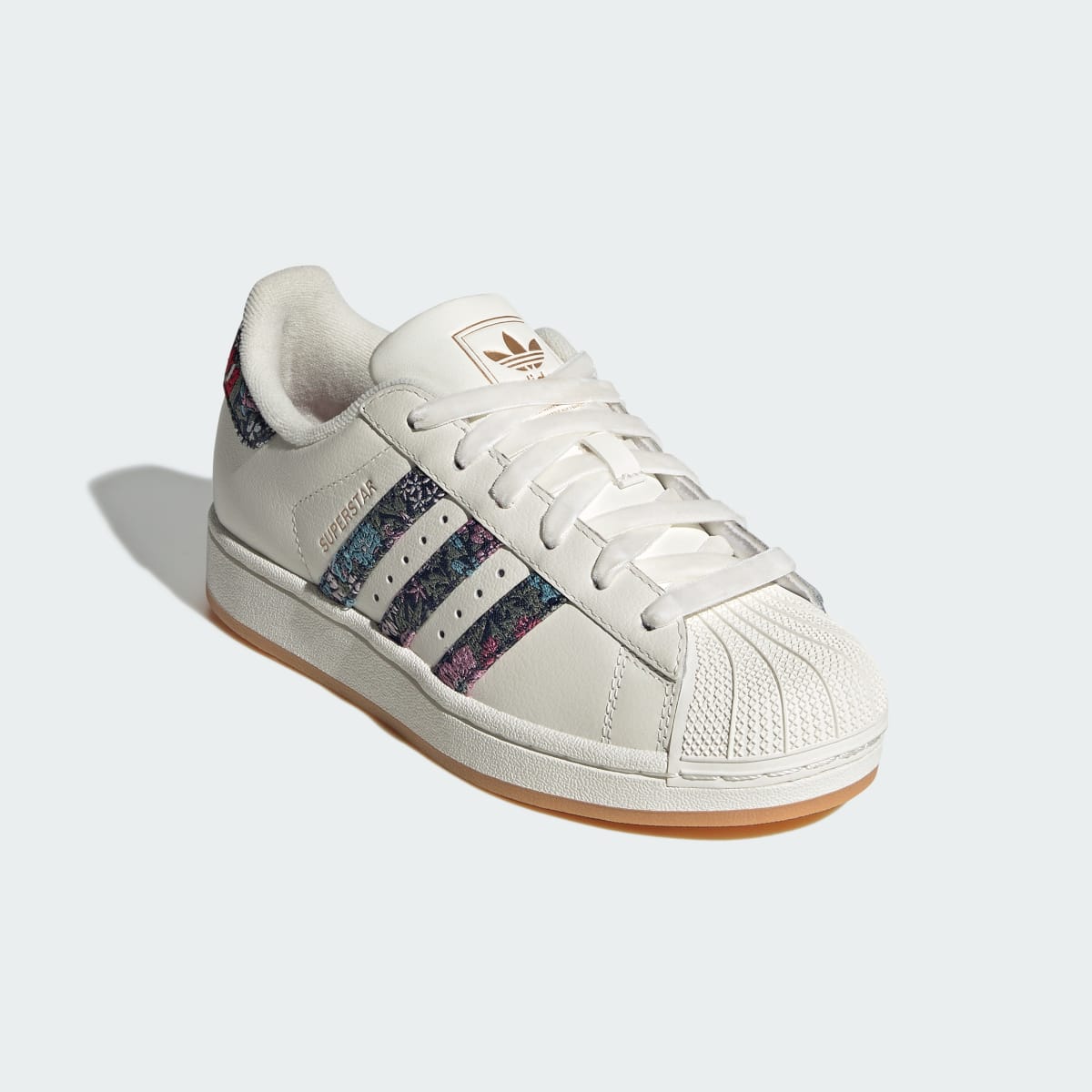 Adidas Kids' ADIDAS LIBERTY SUPERSTAR II SHOES - Off White / Dual Magenta / Gum - Image 4