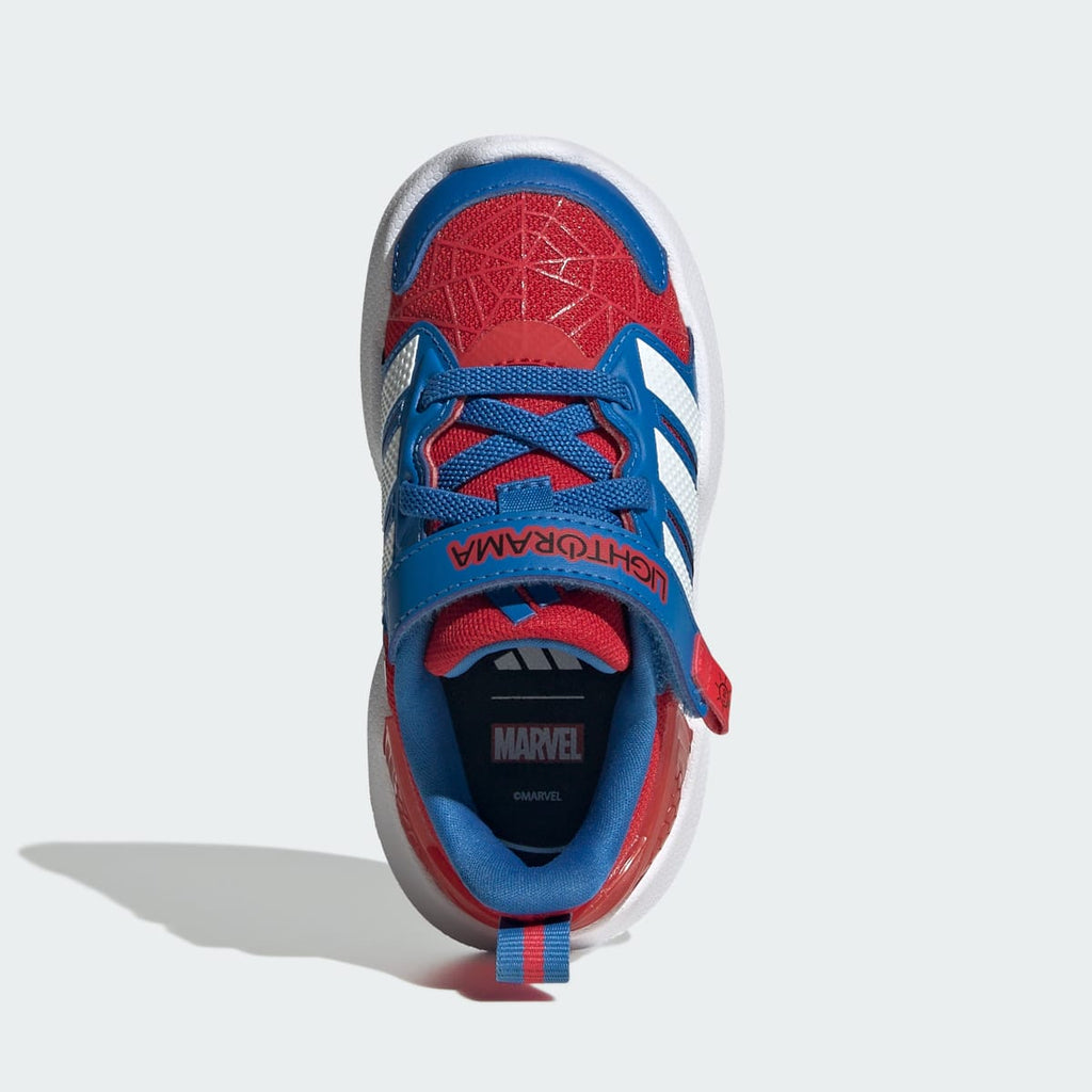 Adidas Kids' ADIDAS MARVEL LIGHTORAMA SPIDER-MAN SHOES INFANTS - Better Scarlet / Cloud White / Bright Royal - Image 4