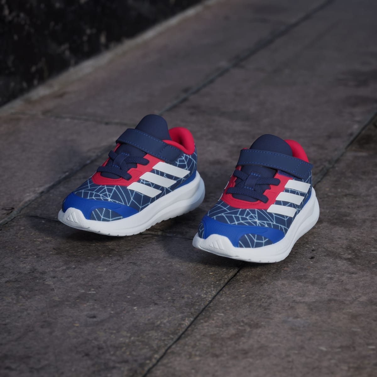 Adidas Kids' ADIDAS MARVEL SPIDER-MAN RUNFALCON 6 SHOES INFANT - Dark Blue / Cloud White / Pure Ruby - Image 8
