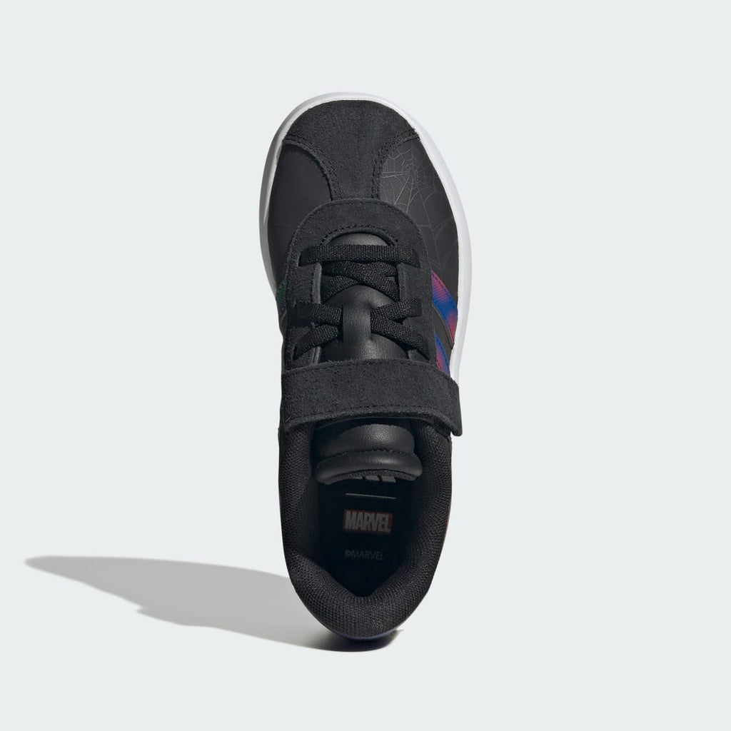Adidas Kids' ADIDAS MARVEL SPIDER-MAN VL COURT 3.0 SHOES CHILDREN - Core Black / Royal Blue / Violet - Image 2