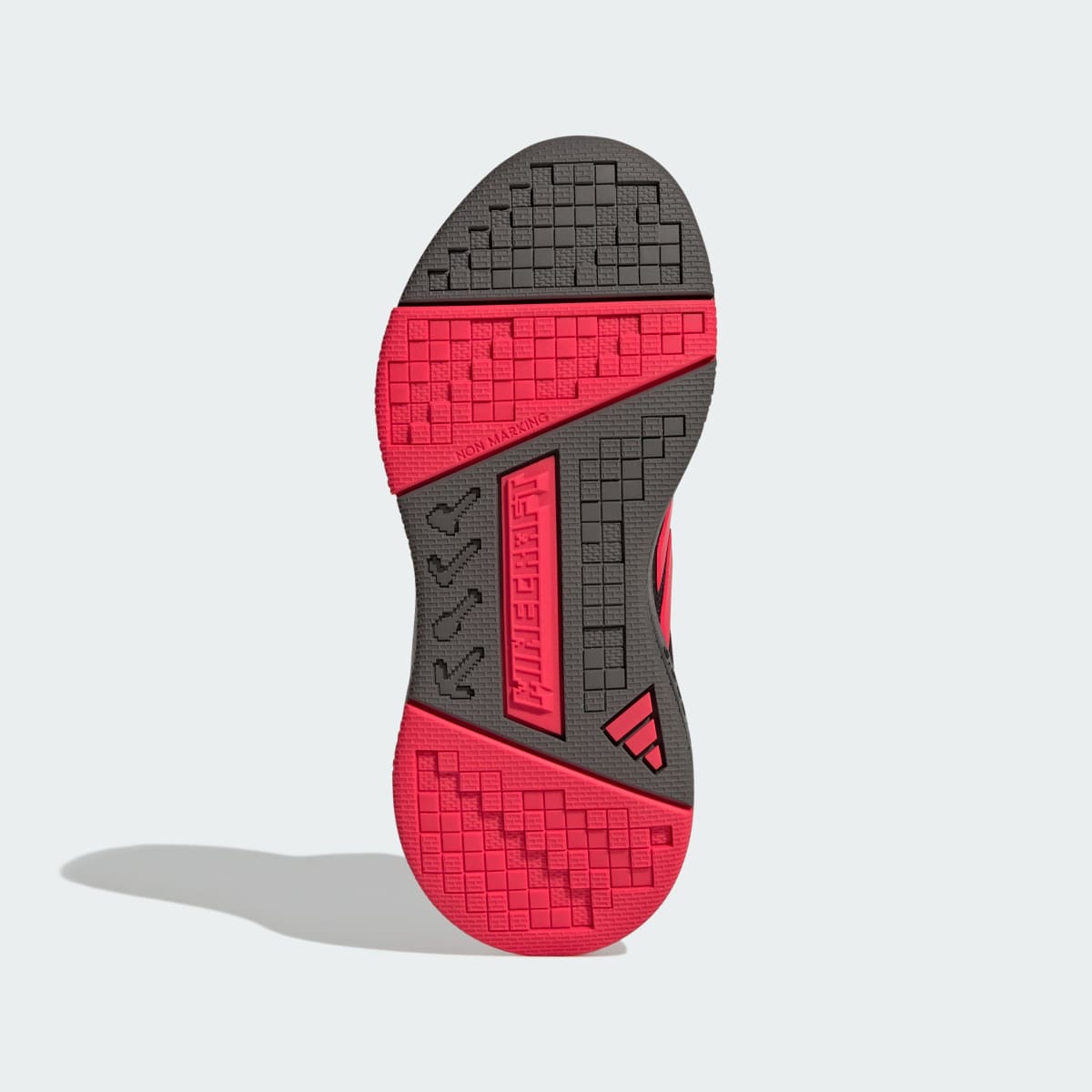 Adidas Kids' ADIDAS MINECRAFT PRO SHOES CHILDREN - Core Black / Lucid Red / Grey Strata - Image 3