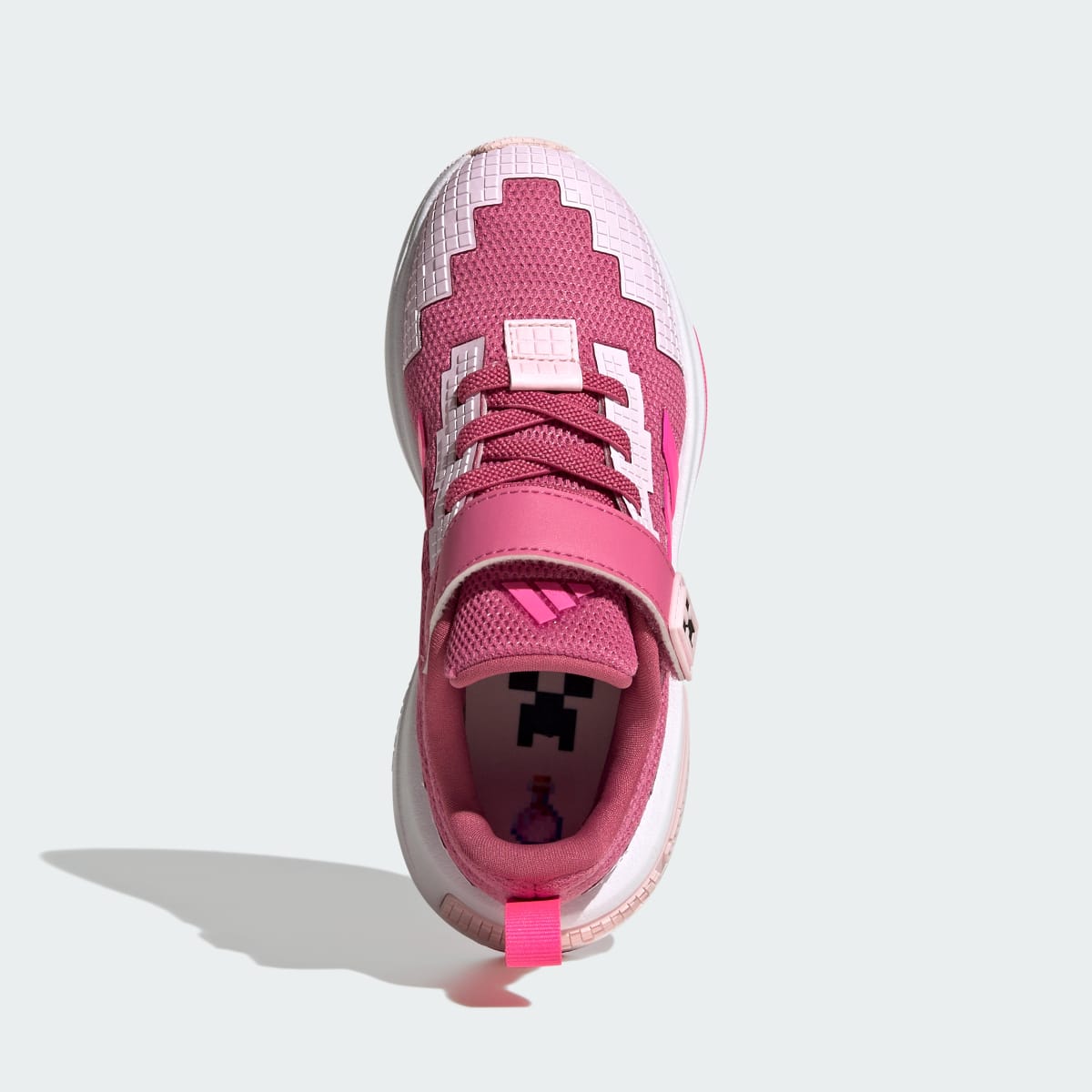 Adidas Kids' ADIDAS MINECRAFT PRO SHOES CHILDREN - Dual Magenta / Lucid Pink / Clear Pink - Image 2