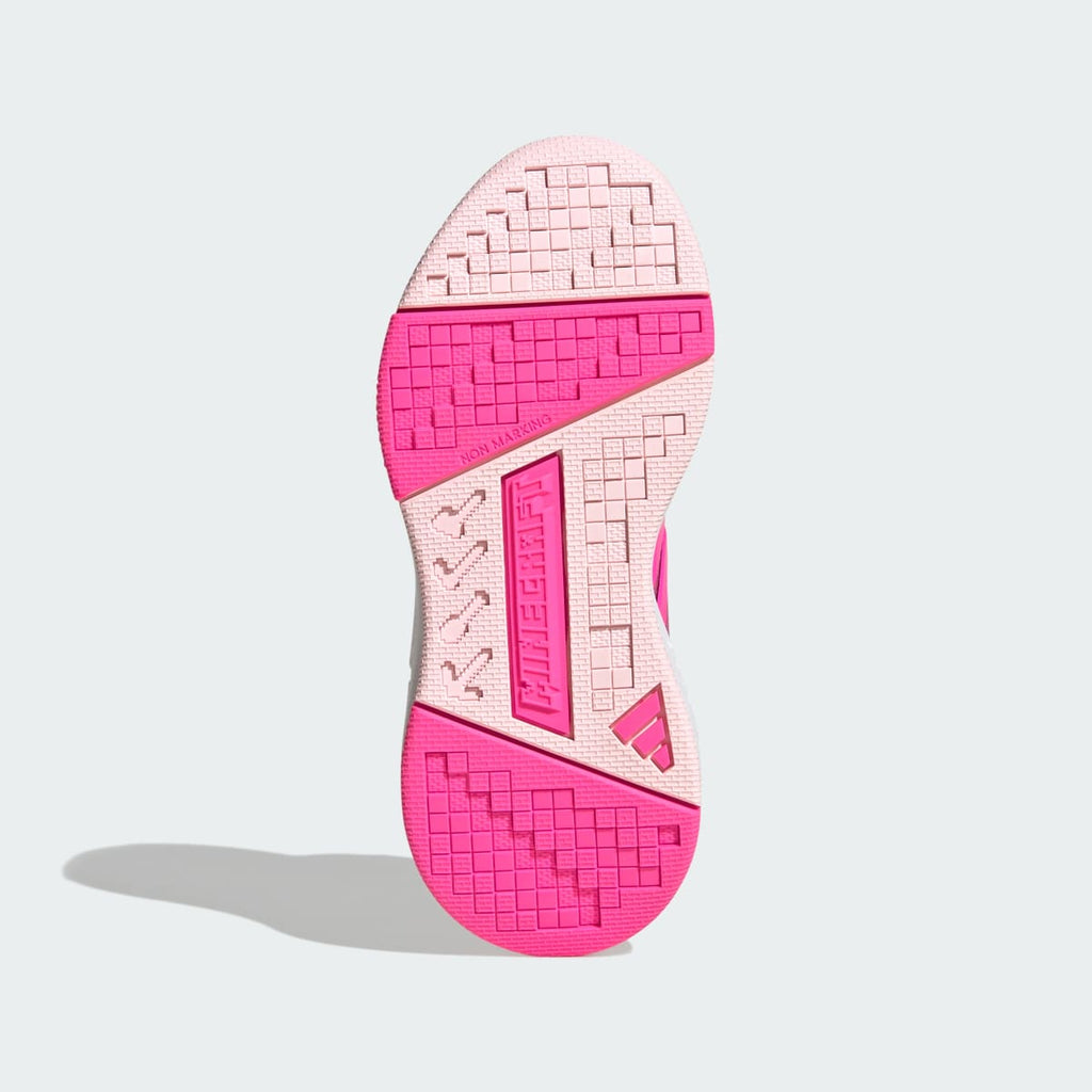 Adidas Kids' ADIDAS MINECRAFT PRO SHOES CHILDREN - Dual Magenta / Lucid Pink / Clear Pink - Image 3