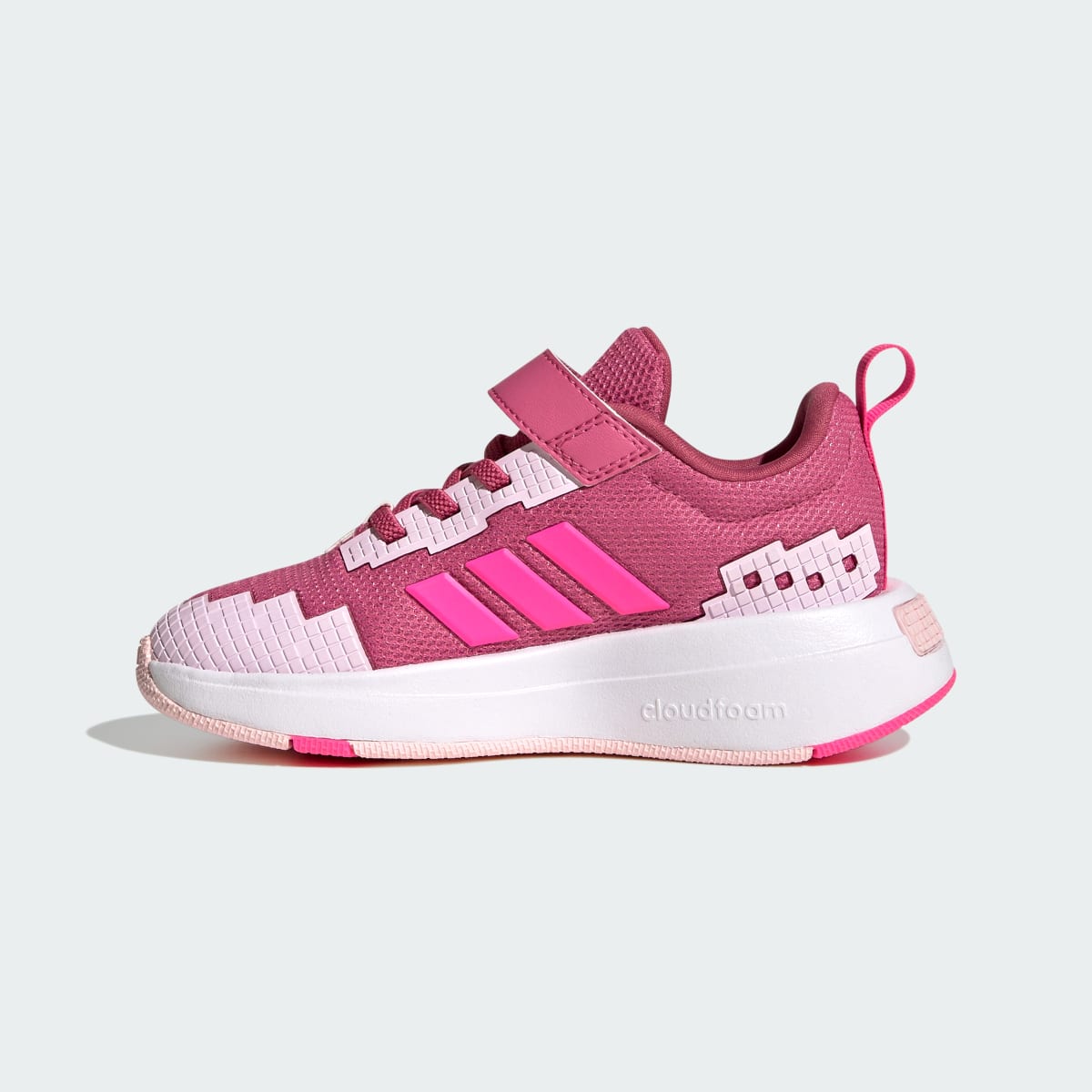 Adidas Kids' ADIDAS MINECRAFT PRO SHOES CHILDREN - Dual Magenta / Lucid Pink / Clear Pink - Image 6
