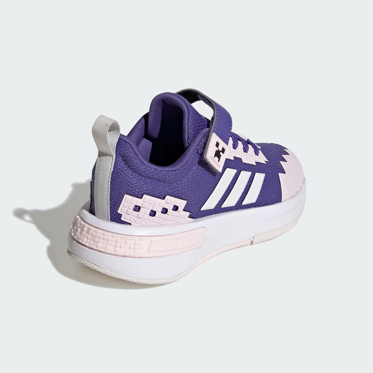 Adidas Kids' ADIDAS MINECRAFT PRO SHOES CHILDREN - Purple / Crystal White / Distilled Pink - Image 5