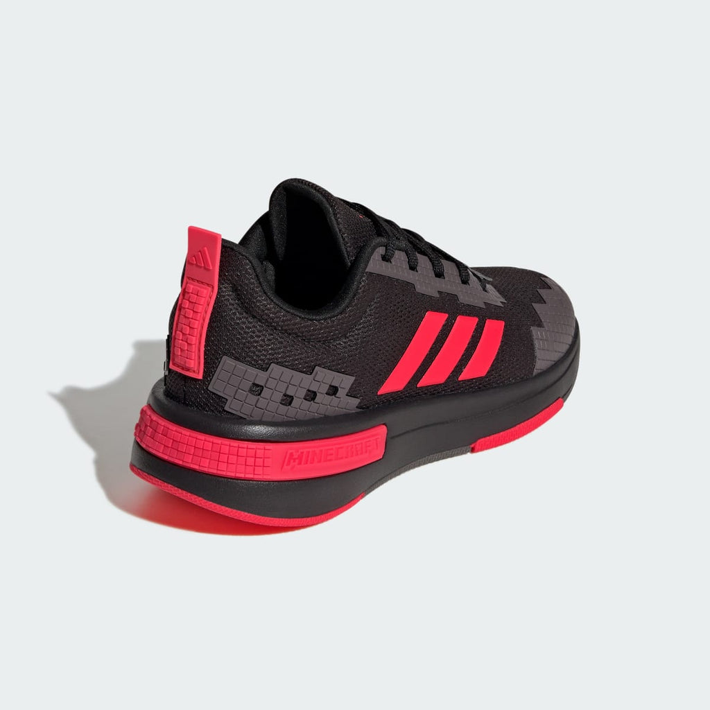 Adidas Kids' ADIDAS MINECRAFT PRO Shoes JUNIOR - Core Black / Lucid Red / Grey Strata - Image 5