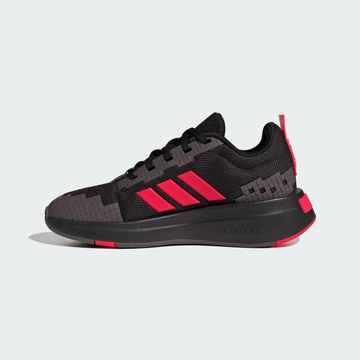 Adidas Kids' ADIDAS MINECRAFT PRO Shoes JUNIOR - Core Black / Lucid Red / Grey Strata - Image 6