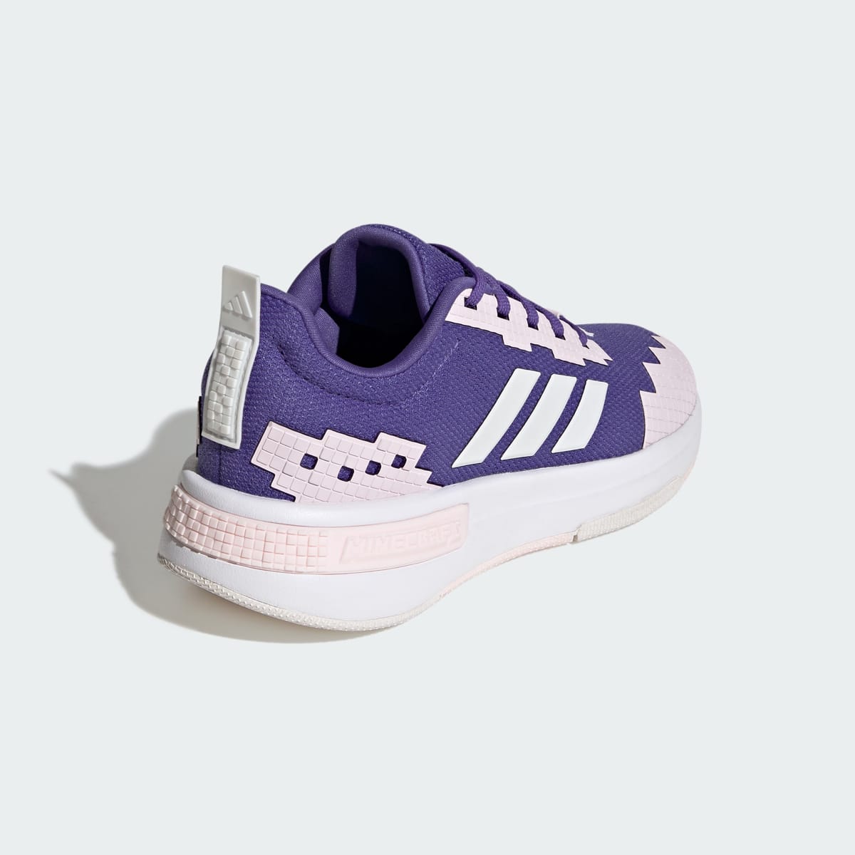 Adidas Kids' ADIDAS MINECRAFT PRO Shoes JUNIOR - Purple / Crystal White / Distilled Pink - Image 5