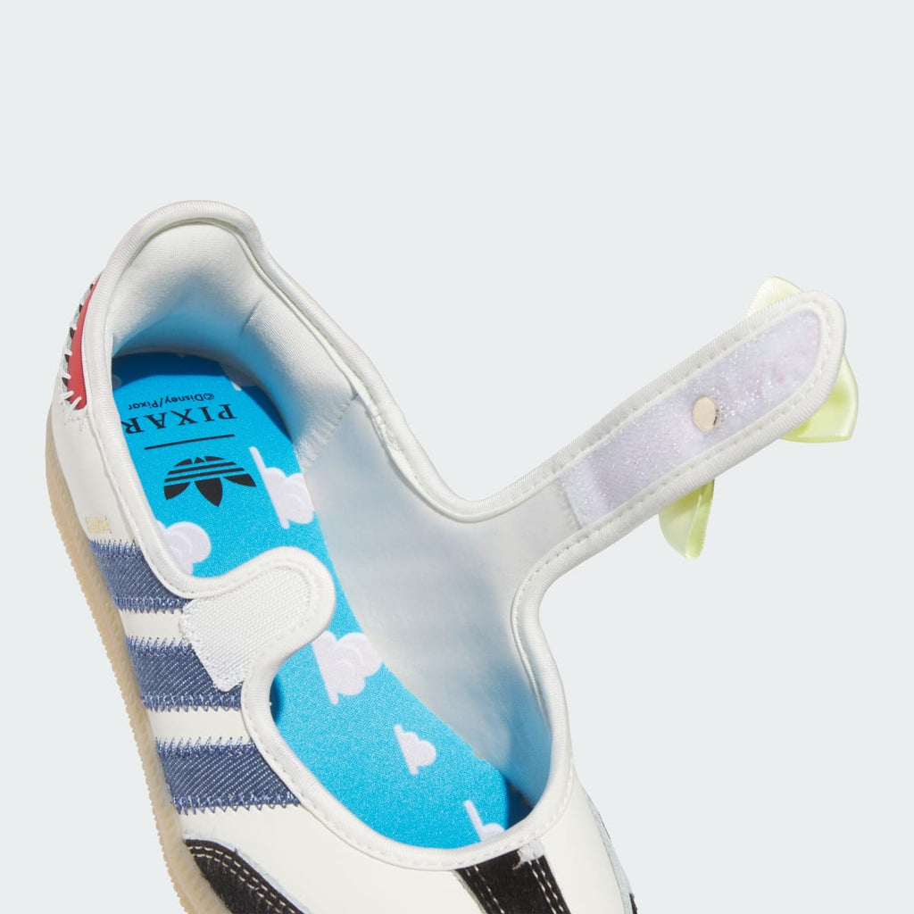 Adidas Kids' ADIDAS PIXAR TOY STORY SAMBA JANE JUNIOR SHOES - Off White / Core Black / Gum - Image 8