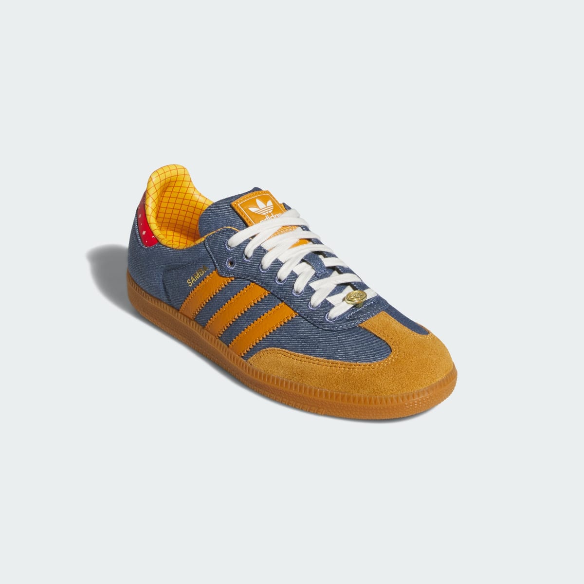Adidas Men's ADIDAS PIXAR TOY STORY SAMBA OG SHOES - Crew Blue / Crew Yellow / Off White - Image 4