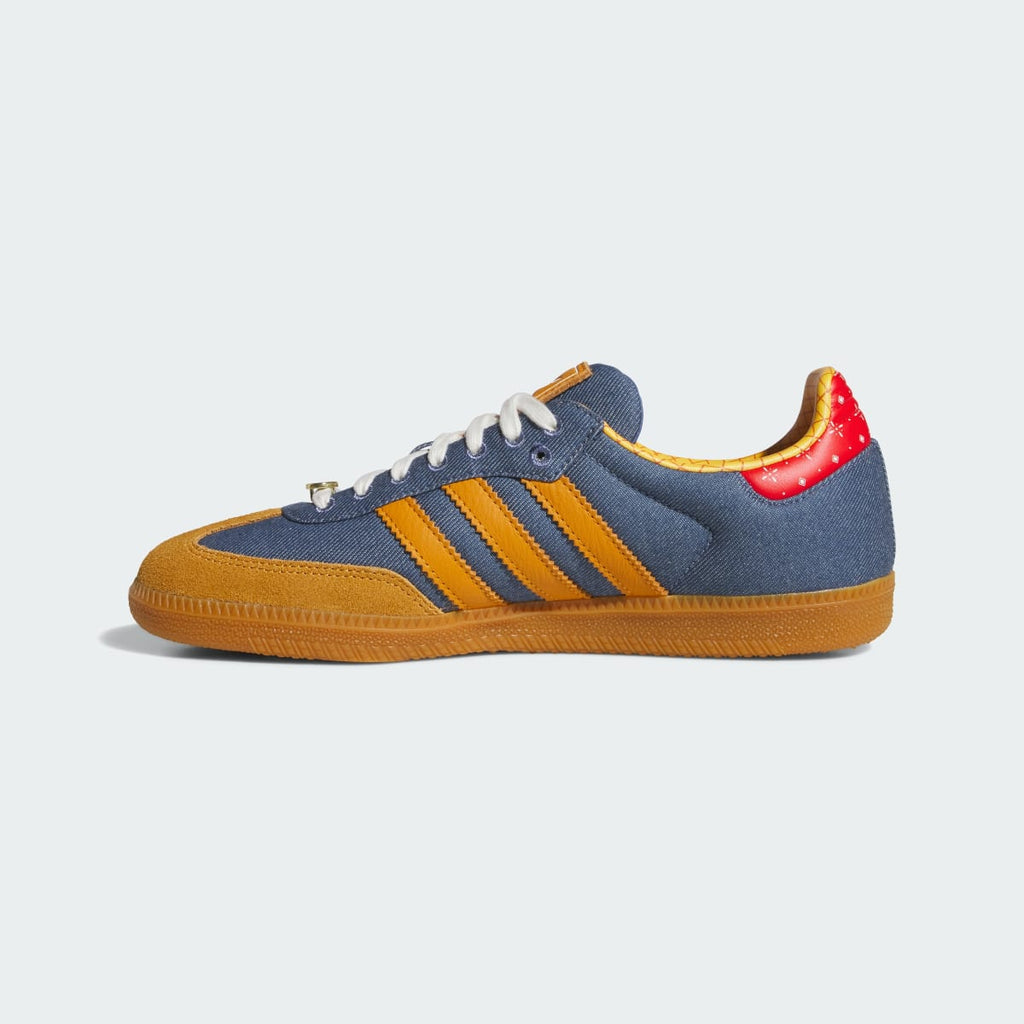 Adidas Men's ADIDAS PIXAR TOY STORY SAMBA OG SHOES - Crew Blue / Crew Yellow / Off White - Image 6