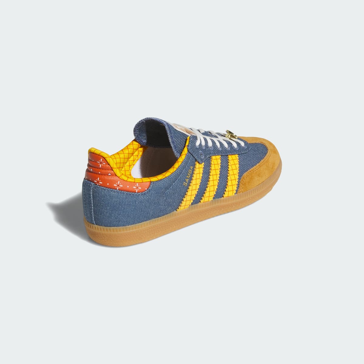 Adidas Kids' ADIDAS PIXAR TOY STORY SAMBA OG SHOES JUNIOR - Crew Blue / Crew Yellow / Off White - Image 5