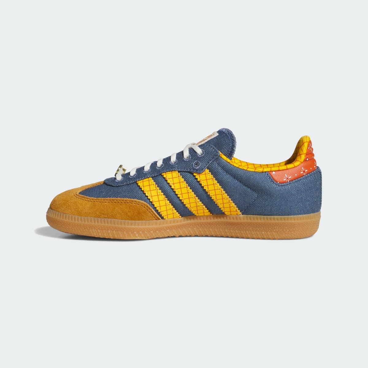 Adidas Kids' ADIDAS PIXAR TOY STORY SAMBA OG SHOES JUNIOR - Crew Blue / Crew Yellow / Off White - Image 6