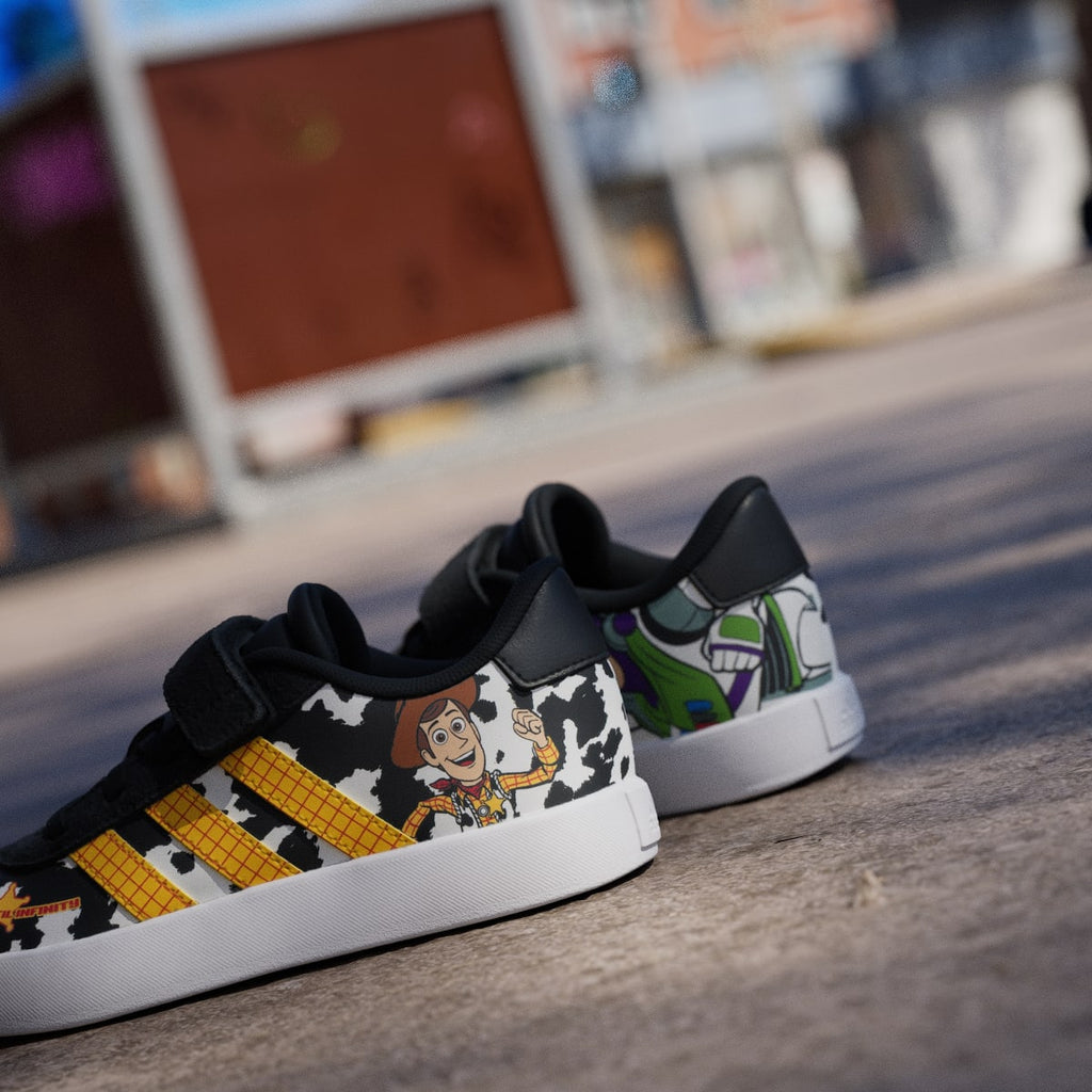 Adidas Kids' ADIDAS PIXAR TOY STORY VL COURT 3.0 SHOES CHILDREN - Cloud White / Cloud White / Core Black - Image 9