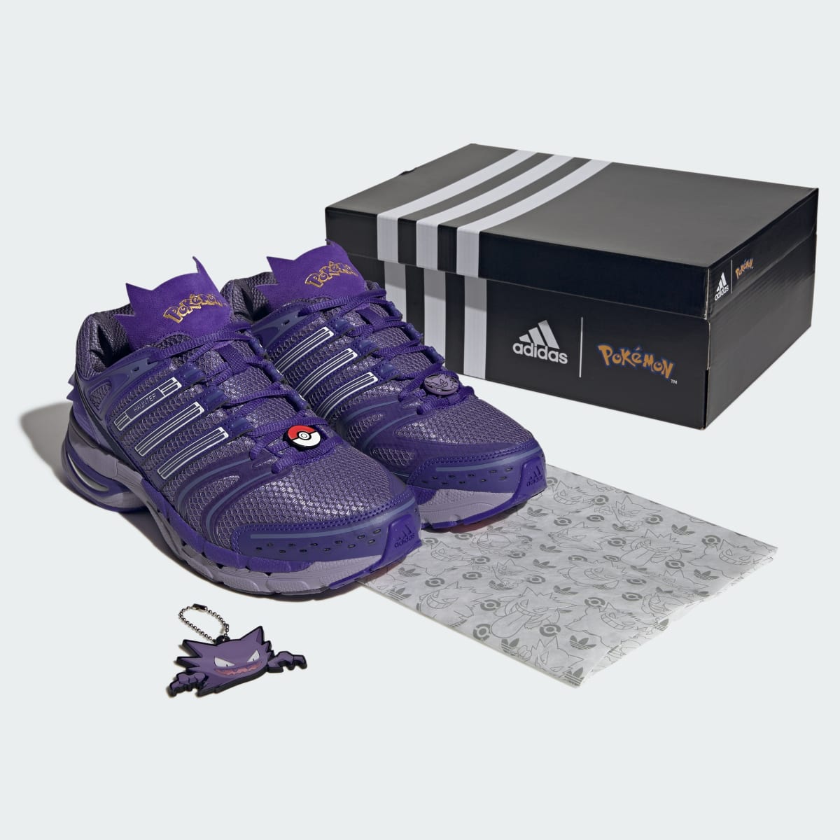 Adidas Men's ADIDAS Pokémon ADISTAR CONTROL 5 SHOES - Purple / Energy Ink / Magic Lilac - Image 8