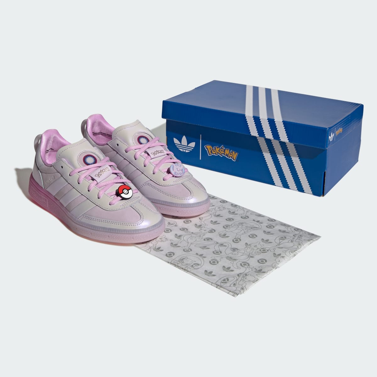 Adidas Kids' ADIDAS Pokémon HANDBALL SPEZIAL SHOES - Ice Lavender / Ice Lavender / Bliss Lilac - Image 7