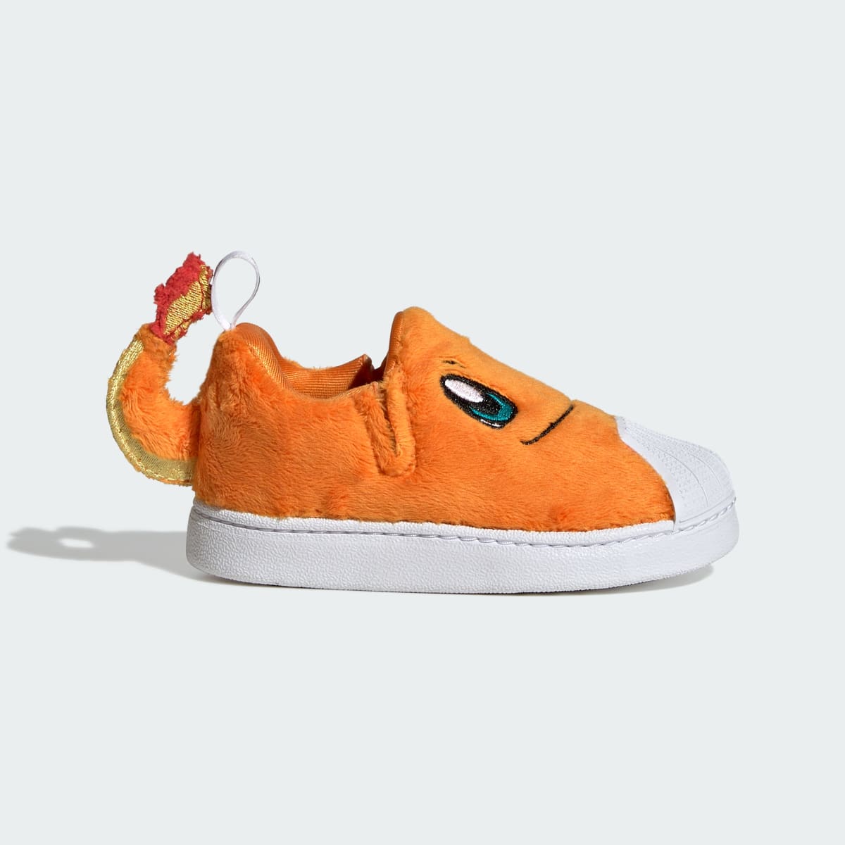 Adidas Kids' ADIDAS Pokémon SUPERSTAR QUICKON SHOES - Orange / Cloud White / Equipment Green - Image 1