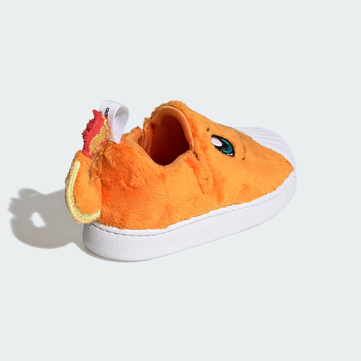 Adidas Kids' ADIDAS Pokémon SUPERSTAR QUICKON SHOES - Orange / Cloud White / Equipment Green - Image 5