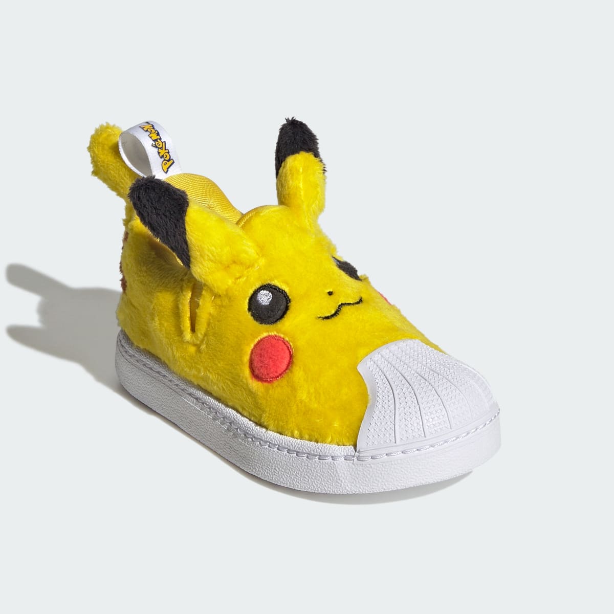 Adidas Kids' ADIDAS Pokémon SUPERSTAR QUICKON SHOES - Yellow / Core Black / Cloud White - Image 4