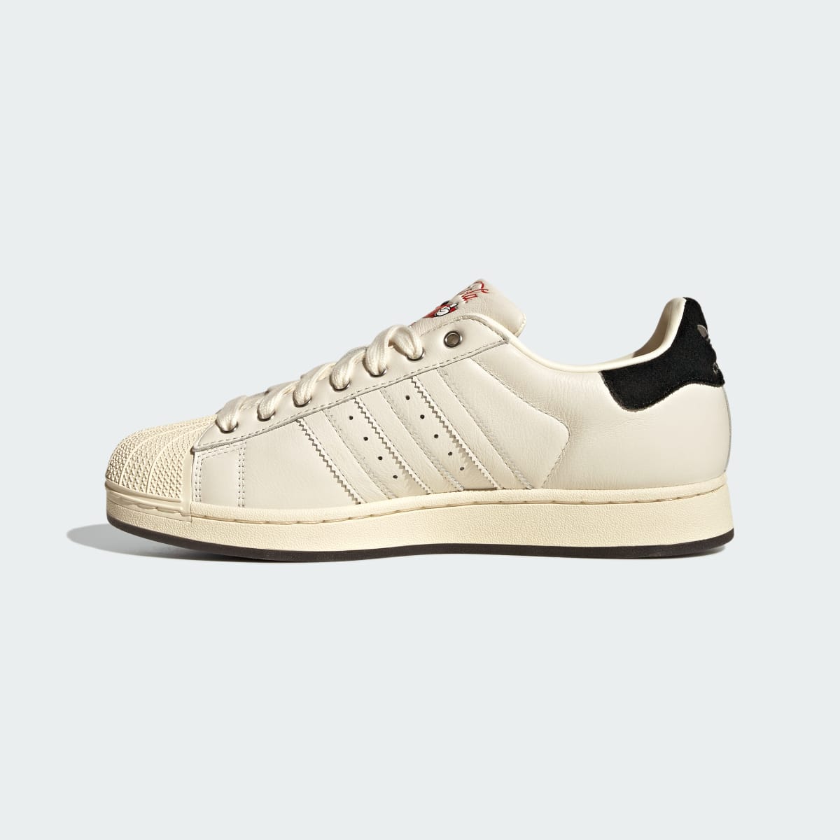 Adidas Men's ADIDAS X COCA-COLA SUPERSTAR II SHOES - Core White / Core Black / Cream White - Image 6