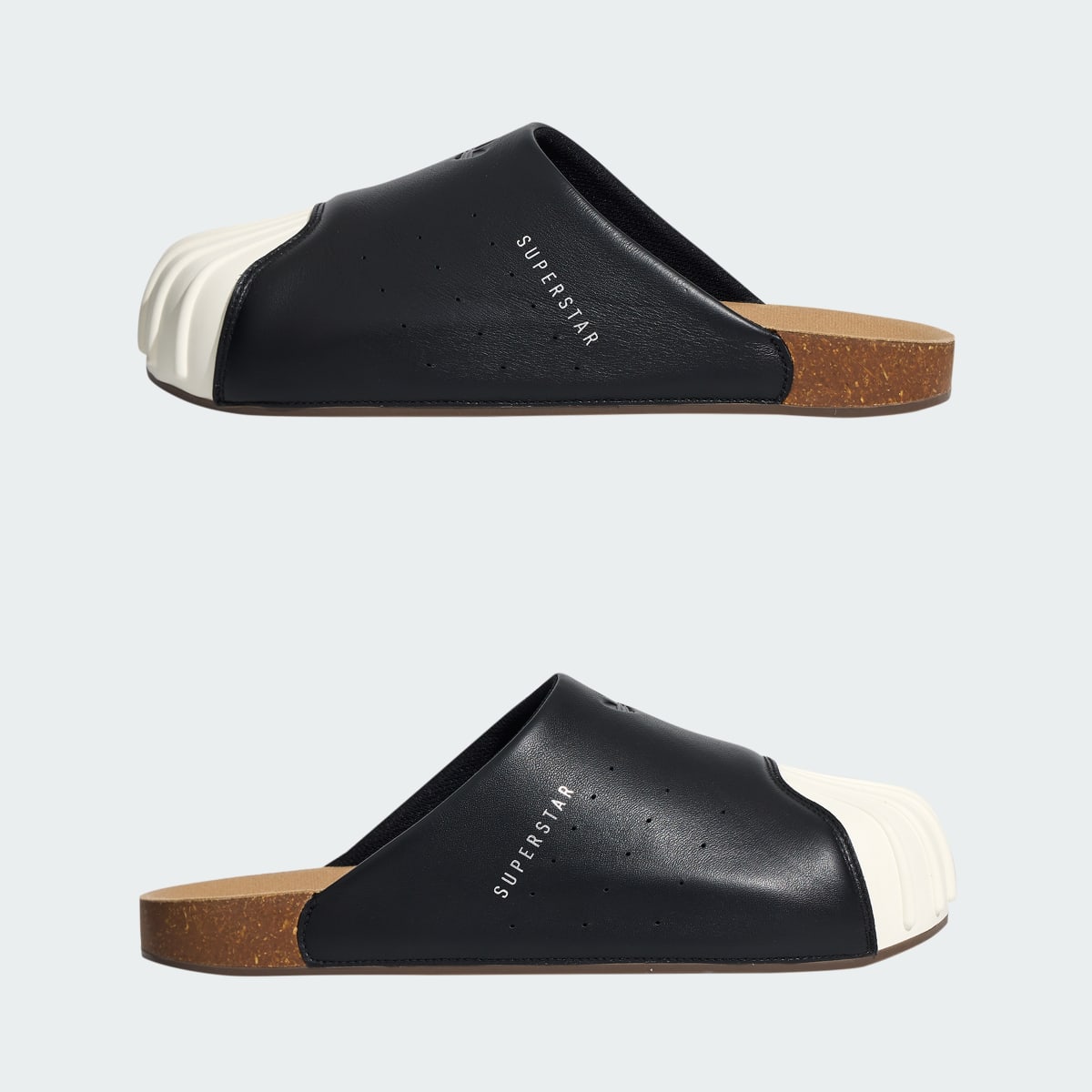 Adidas Men's ADIMULE SUPERSTAR - Core Black / Core Black / Off White - Image 7
