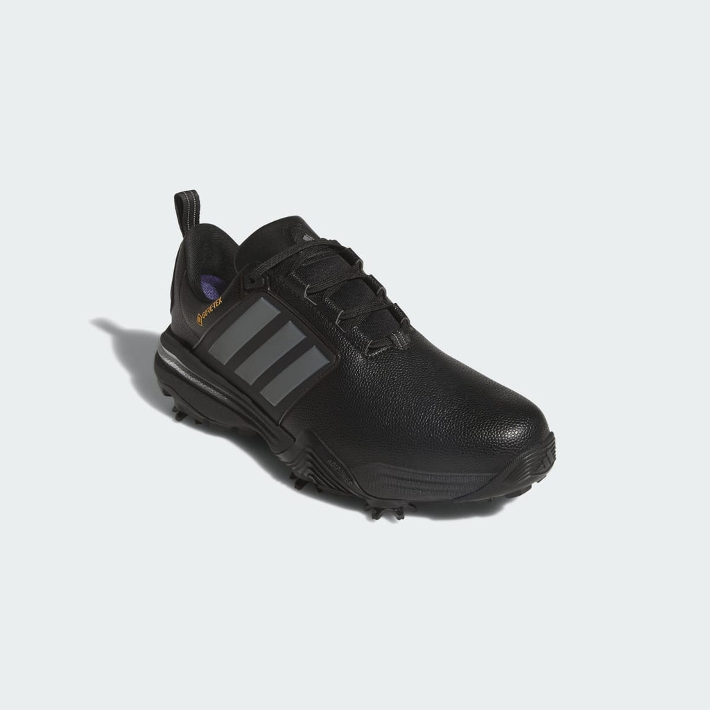 Adidas Men's ADIPOWER GORE-TEX GOLF SHOES - Core Black / Iron Metallic / Silver Metallic - Image 4
