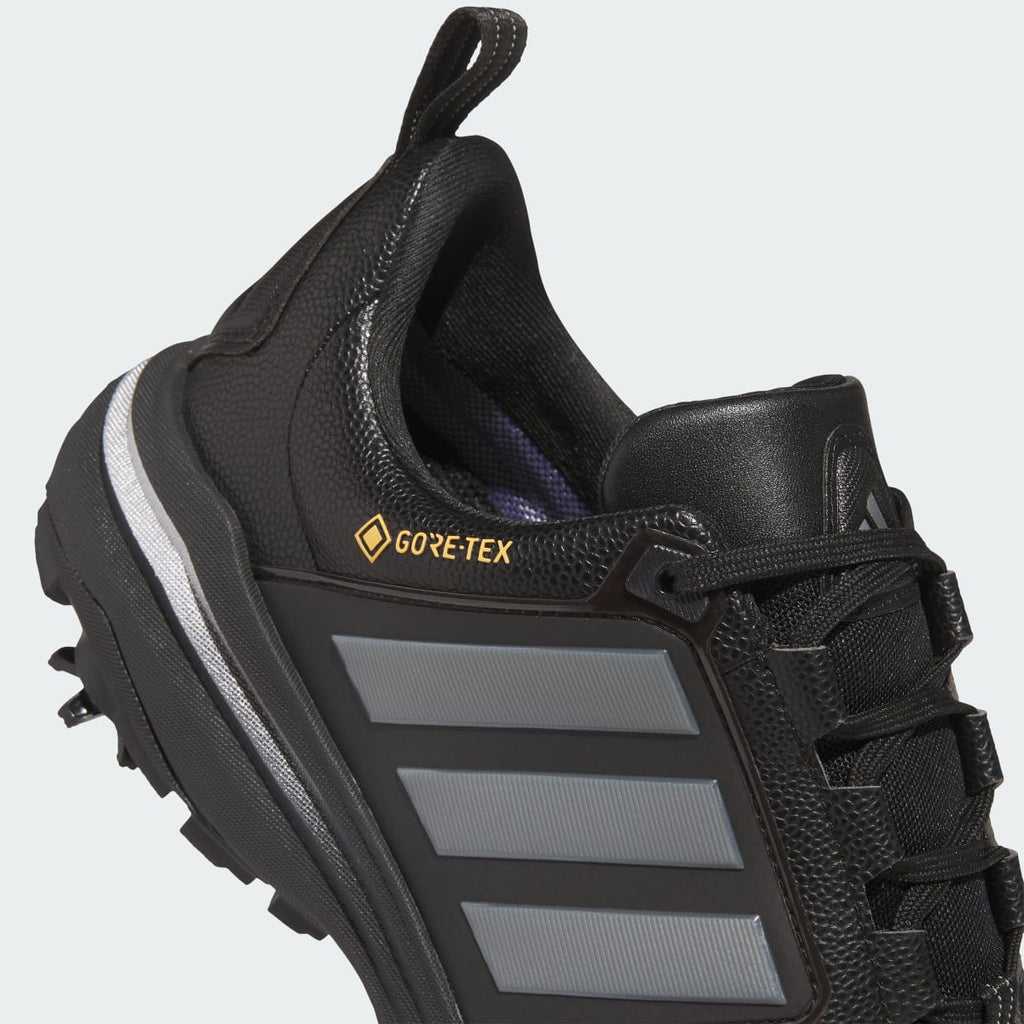 Adidas Men's ADIPOWER GORE-TEX GOLF SHOES - Core Black / Iron Metallic / Silver Metallic - Image 8